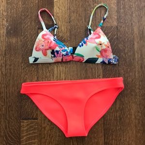 Triangl Neoprene Bikini Set